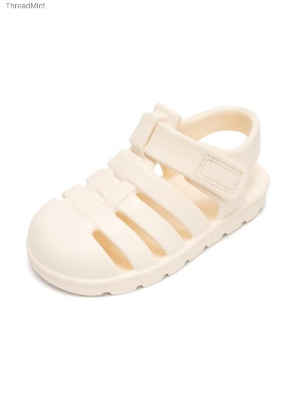 Kids Closed Toe EVA Sandals Hook Loop Anti-collision Toe